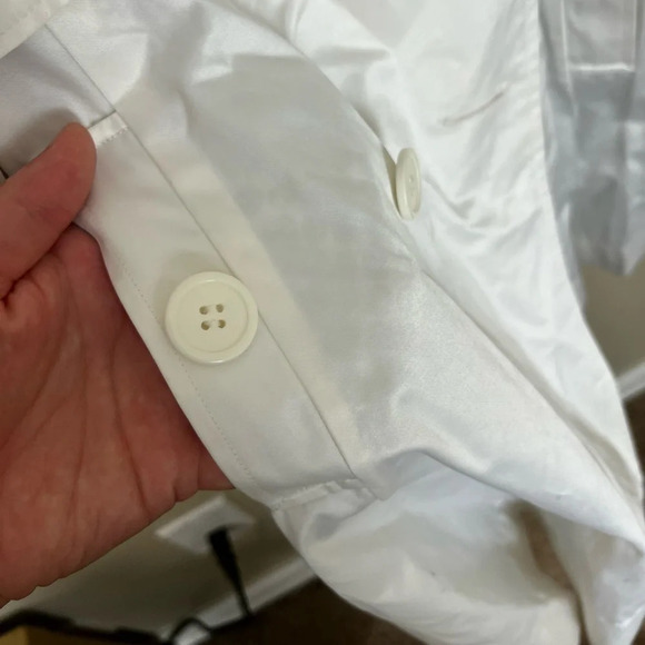 G By Guess • Shiny White Pea Coat - Picture 5 of 9